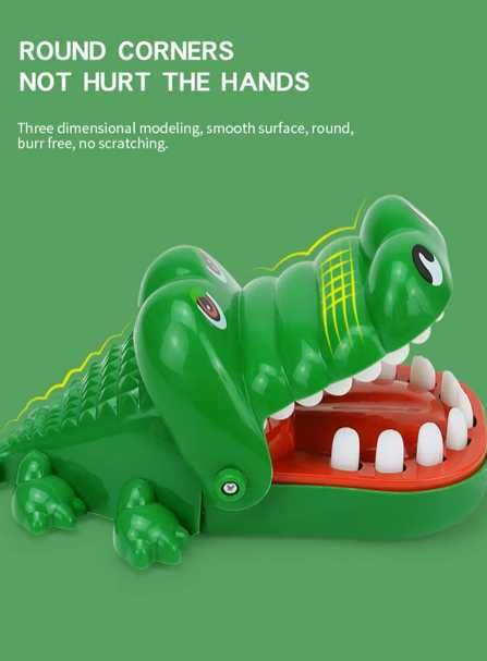Krokodyl - zabawka dla dzieci - chory ząbek - dentysta - prezent