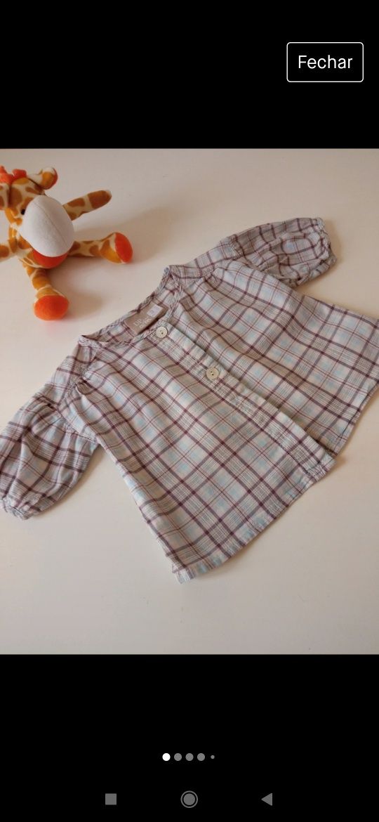 Roupa inverno bebé menina 0-3 meses