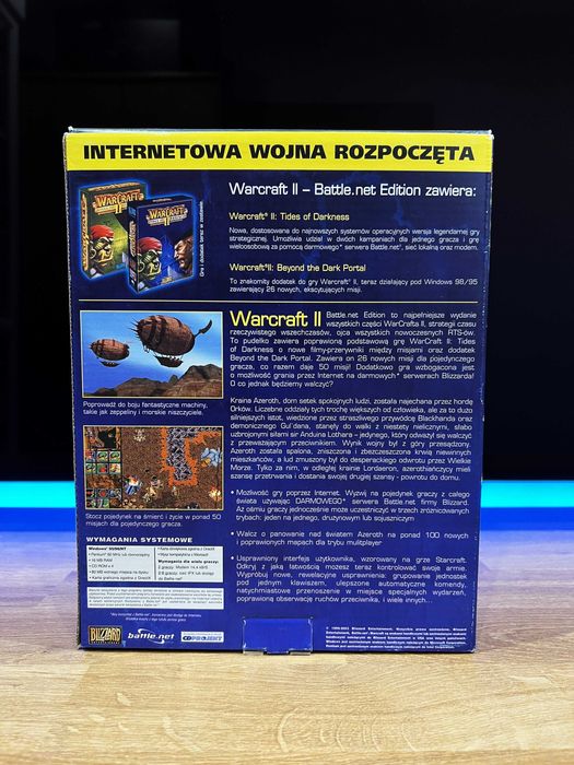 Warcraft II 2 Battle.net Edition (PC PL 2003) BIG BOX polskie wydanie