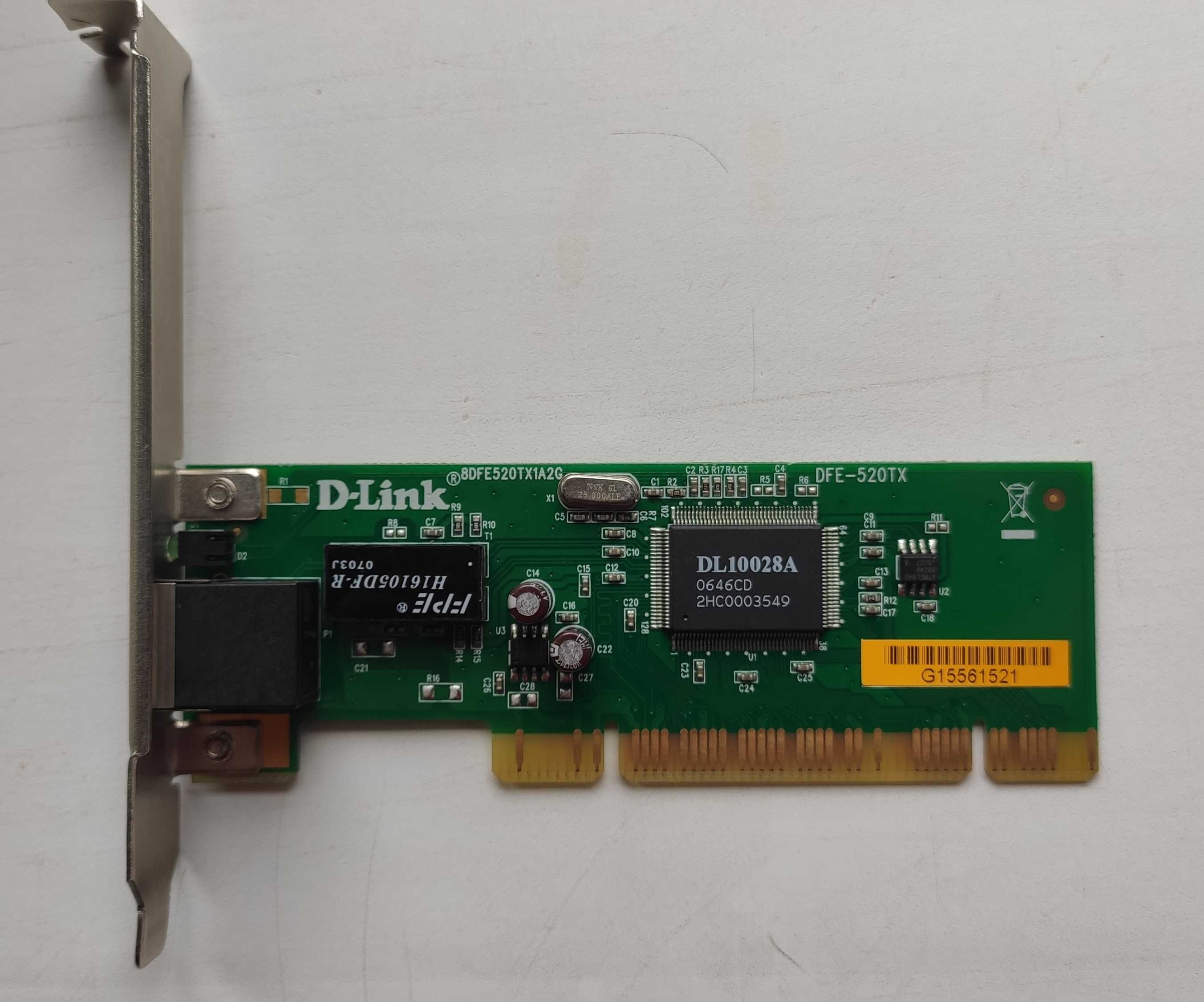 Мережева карта D-Link DFE-520TX PCI 100Mbps