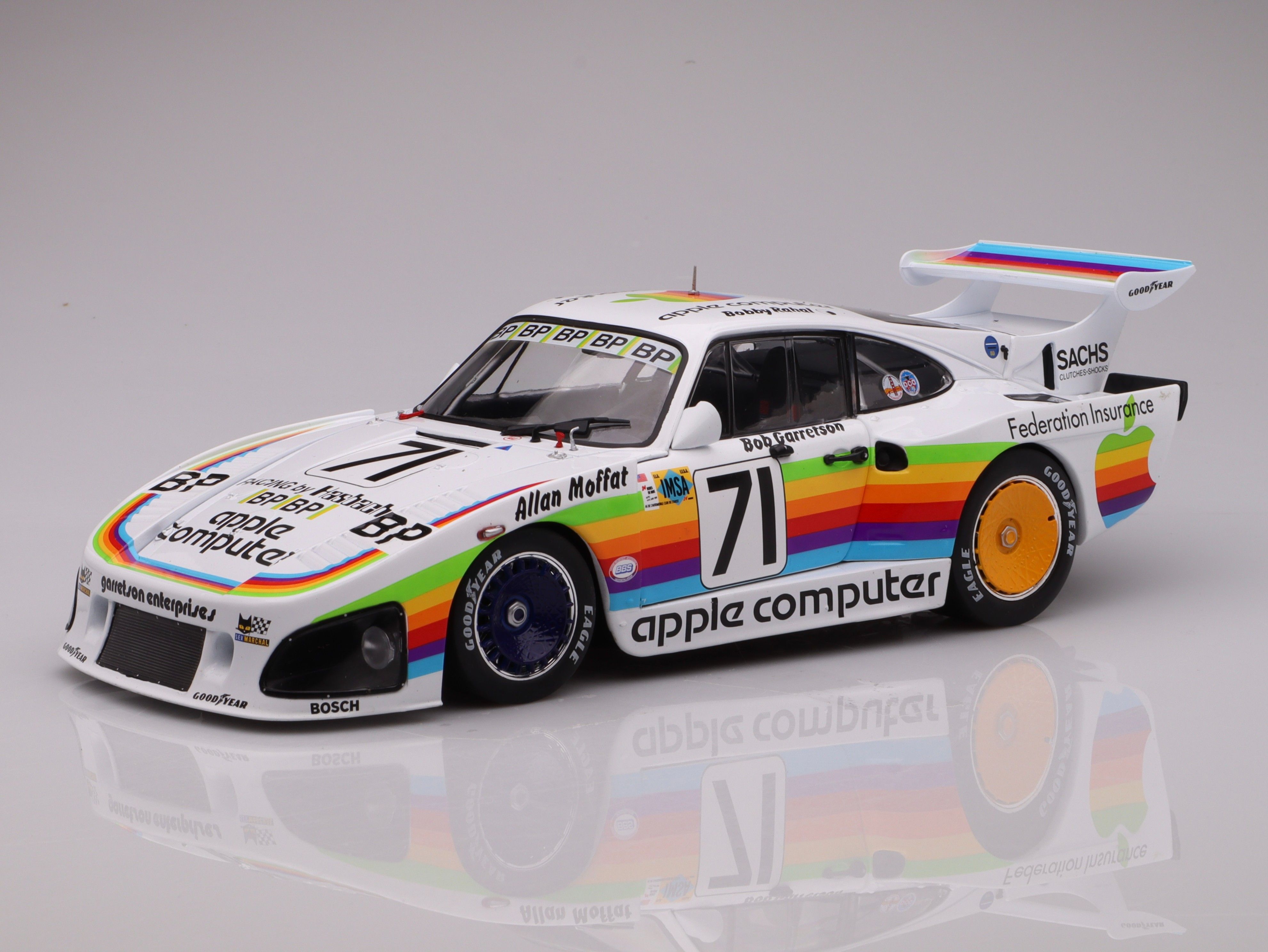 Porsche 935 Turbo K3 Kremer 24h Le Mans #71 Rahal Moffat Solido 1:18