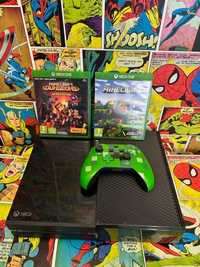 Xbox One + Grax2 Minecraft+Limitowany Pad Minecraft Gwarancja 12m