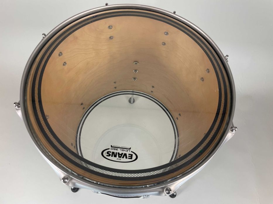 MK-Drums Custom Floor Tom 16" x 16" Birch/Brzoza - Blue Satin Finish