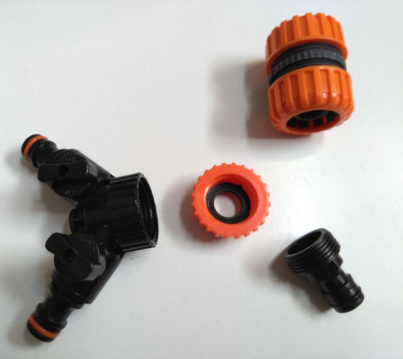 Adaptador conector encaixes mangueira de jardim, engate rapido