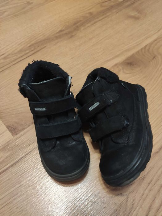 Czarne kozaki Lasocki dla chłopca rozmiar 26