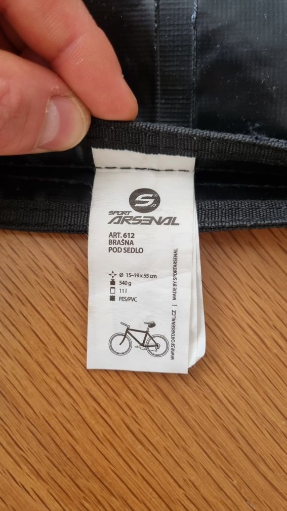 Topeak backloader 11L wodoszczelna, stan bdb, podsiodlowa