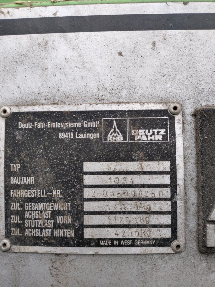 Deutz fahr topliner 4080hts