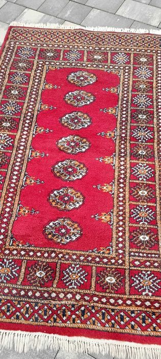 Buchara ręcznie tkany dywan wełniany 166 x 95 cm perski wełna