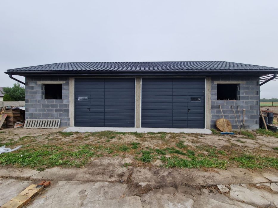 Bramy Garażowe uchylne/ dwuskrzydłowe/ drzwi stalowe  PRODUCENT