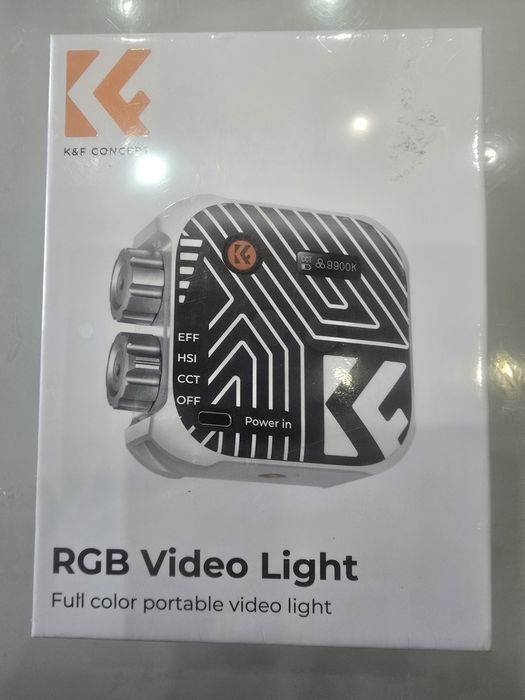 Видеосвет накамерный свет RGB K&F Concept L01-60R с 21 световым эффект