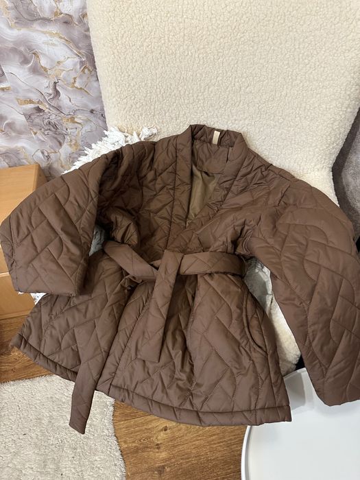 Шоколадна куртка-кімоно