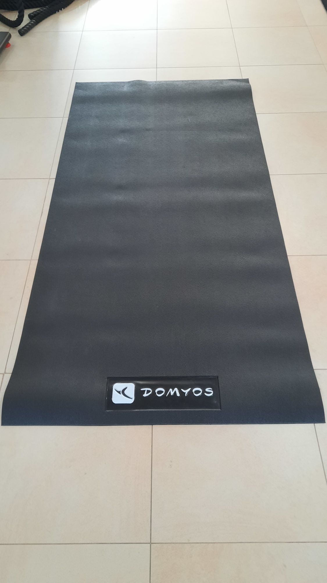 Tapete protecção material ginásio