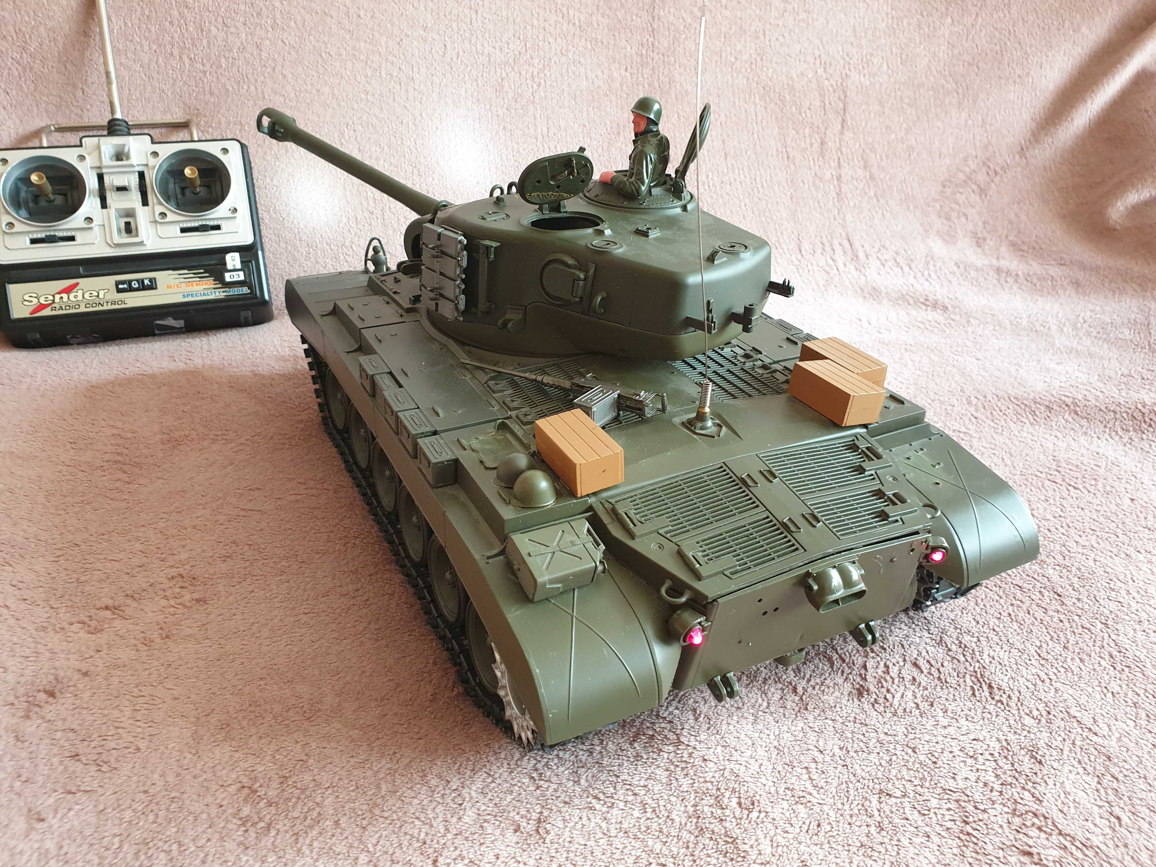 Czołg model zdalnie sterowany M26 Pershing firmy Heng Long 1:16 RC