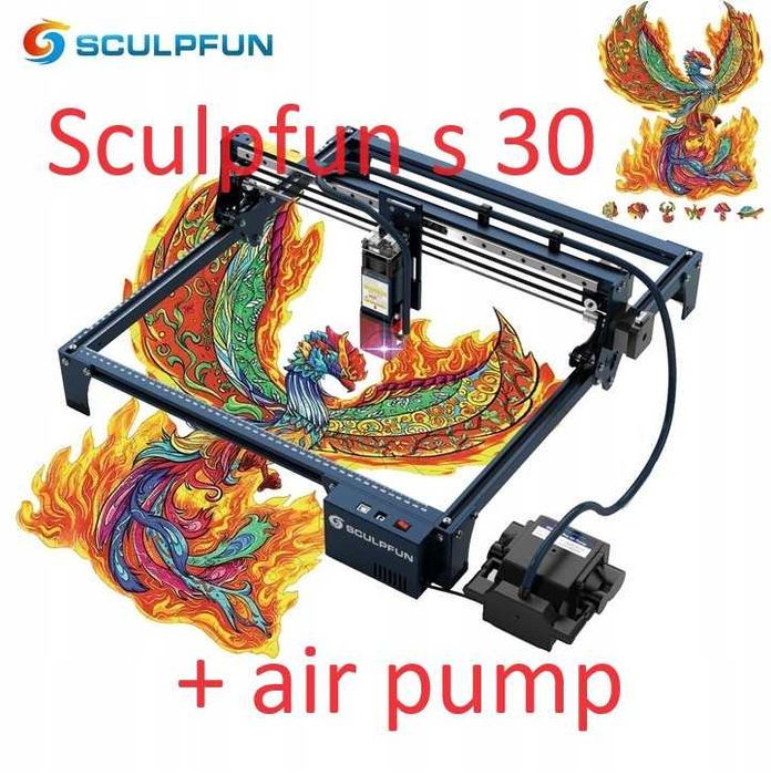 Лазерний гравер sculpfun S30 лазерний гравірувальний верстат