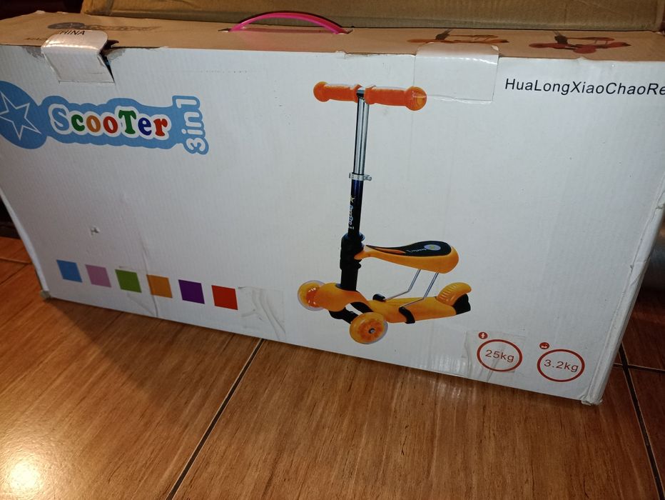 Самокат дитячий до 20 кг