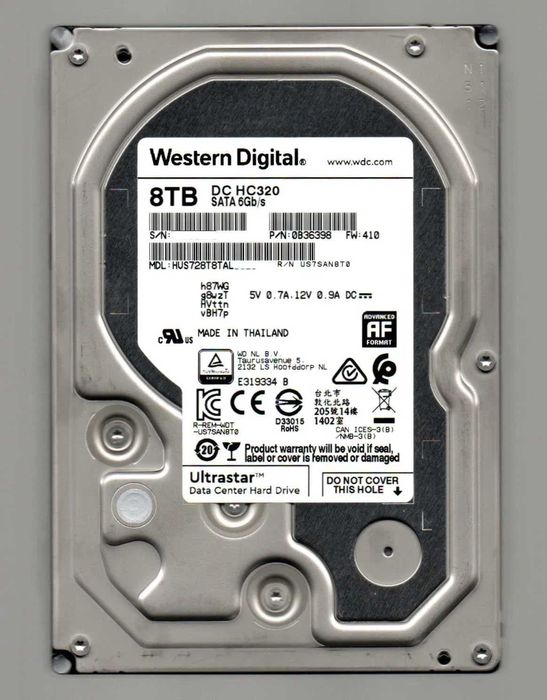 2 Discos NAS 8TB WD (Red Pro) 7200 rpm HDD GAMiNG da Western Digital64332141618817123