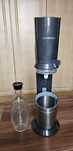 Saturator, Soda stream  2.0 crystal, co2, Szklane karafki