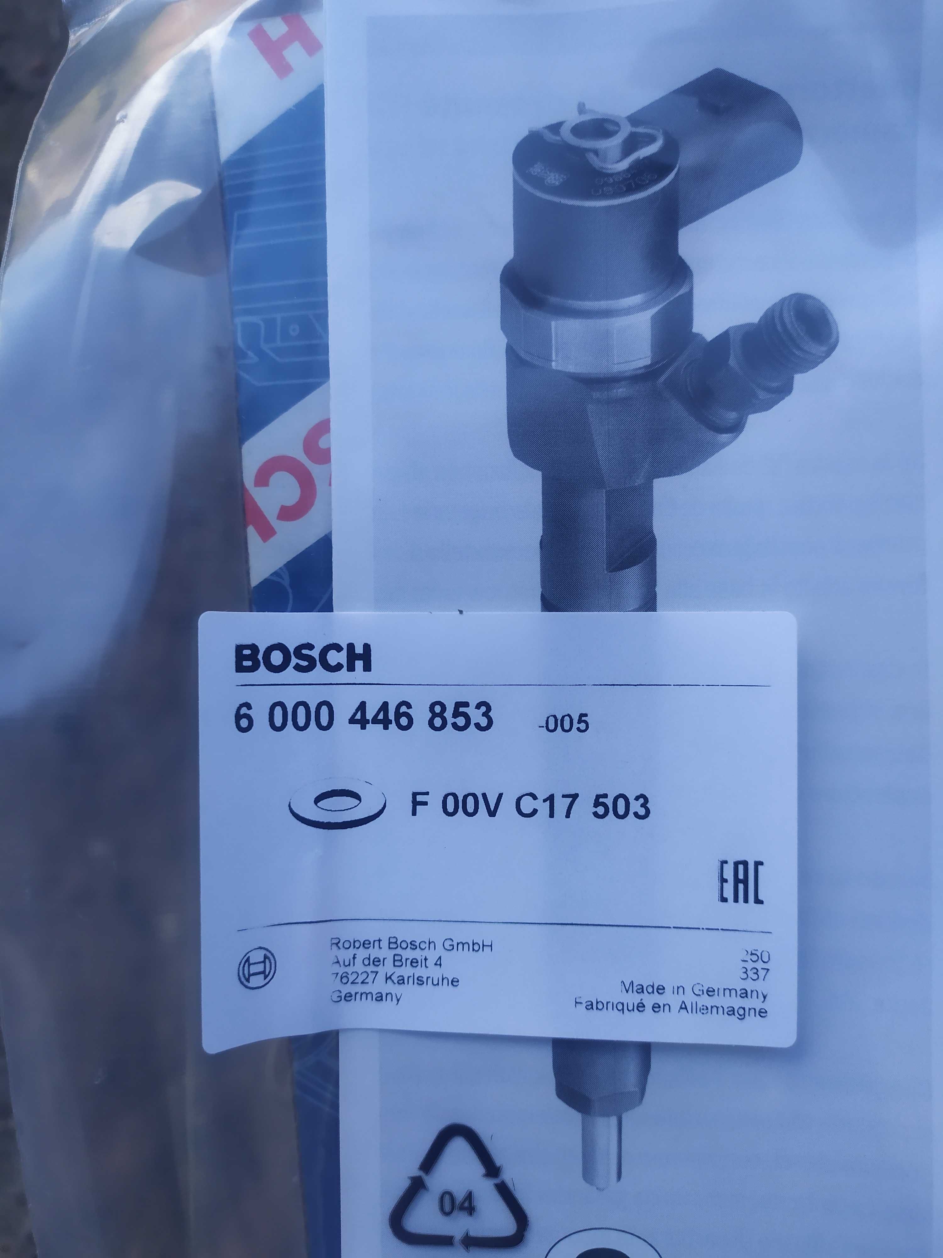 0445115 092 BOSCH п'єзоелектрична паливна форсунка , нова, оригінал