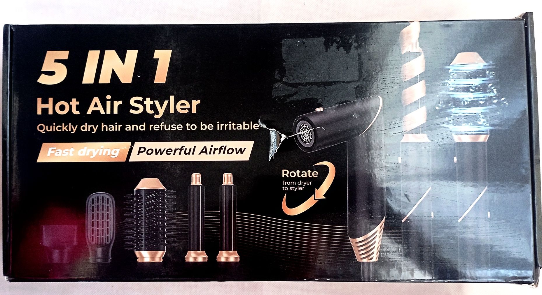 Suszarka zestaw do stylizacji włosów UKLISS 5w1 WT-631