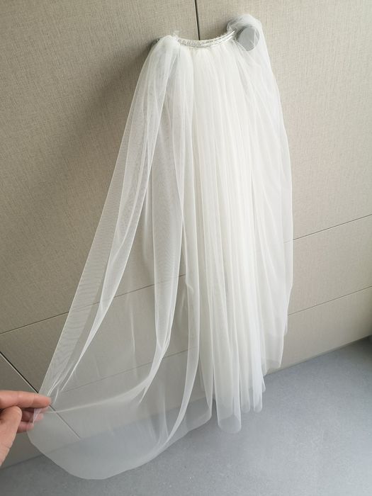 welon ślubny 100 cm