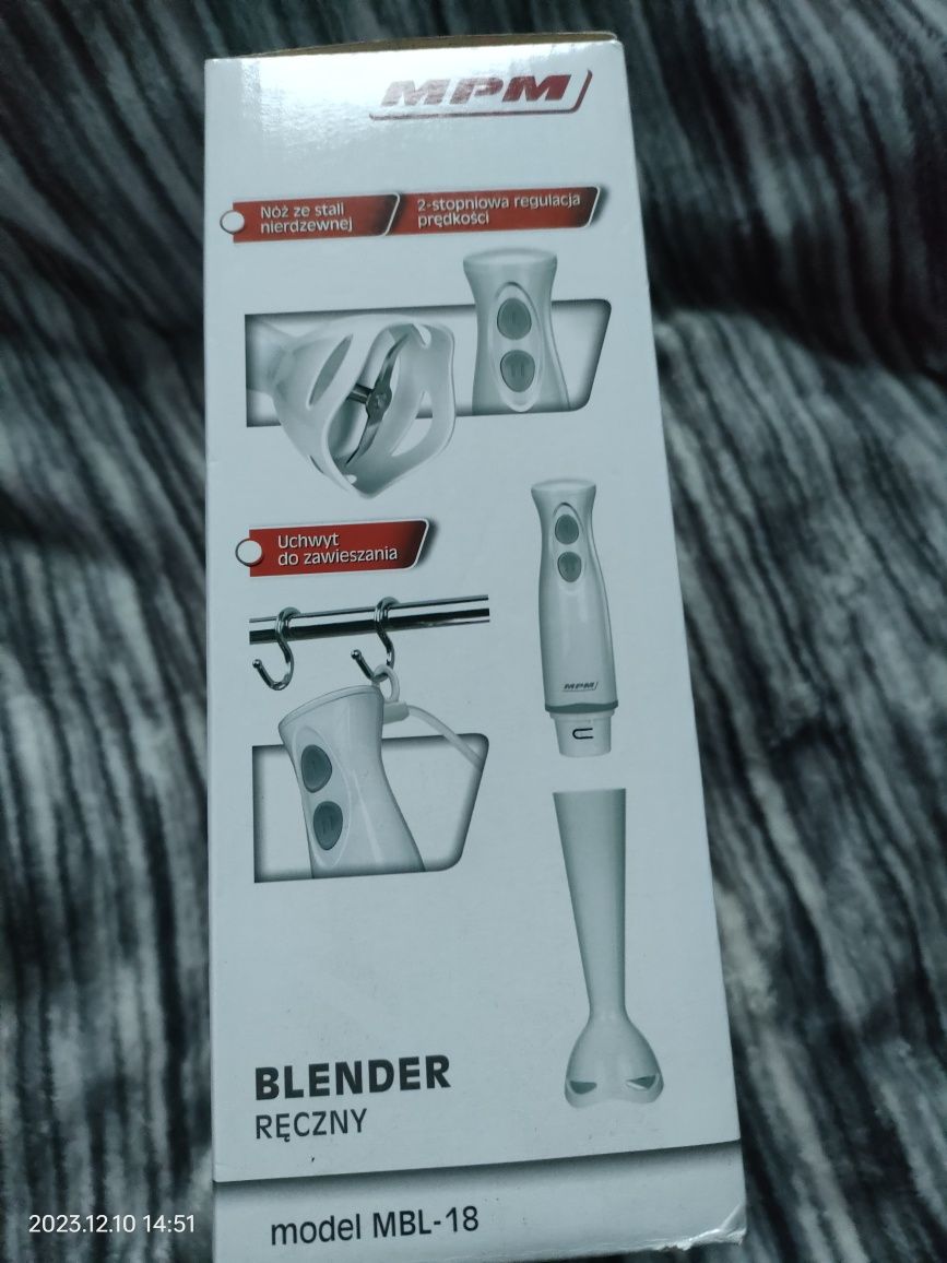 Blender ręczny MBL-18 pudełko