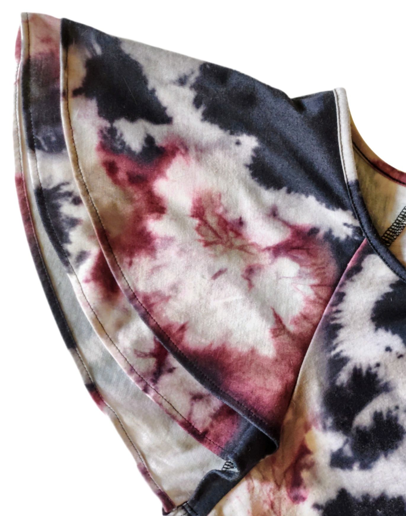 Asymetryczna sukienka / tie-dye – Marks & Spencer – XL / 42