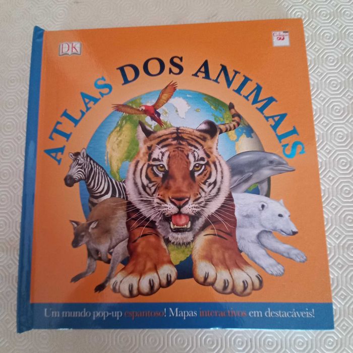 Conjunto 2 livros sobre animais