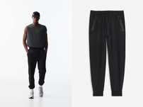 Sportowe spodnie DryMove M czarne funkcjonalne H&M SPORT PROMOCJA SALE