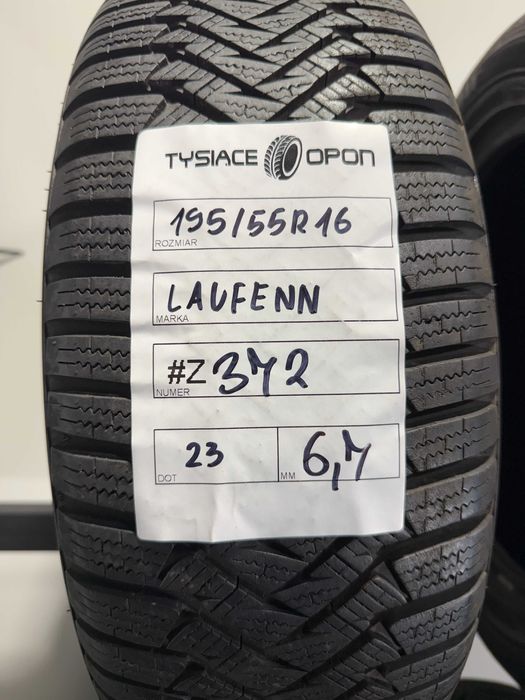 Opony Zimowe 195/55/16 Laufenn IFIT+ Komplet #Z372