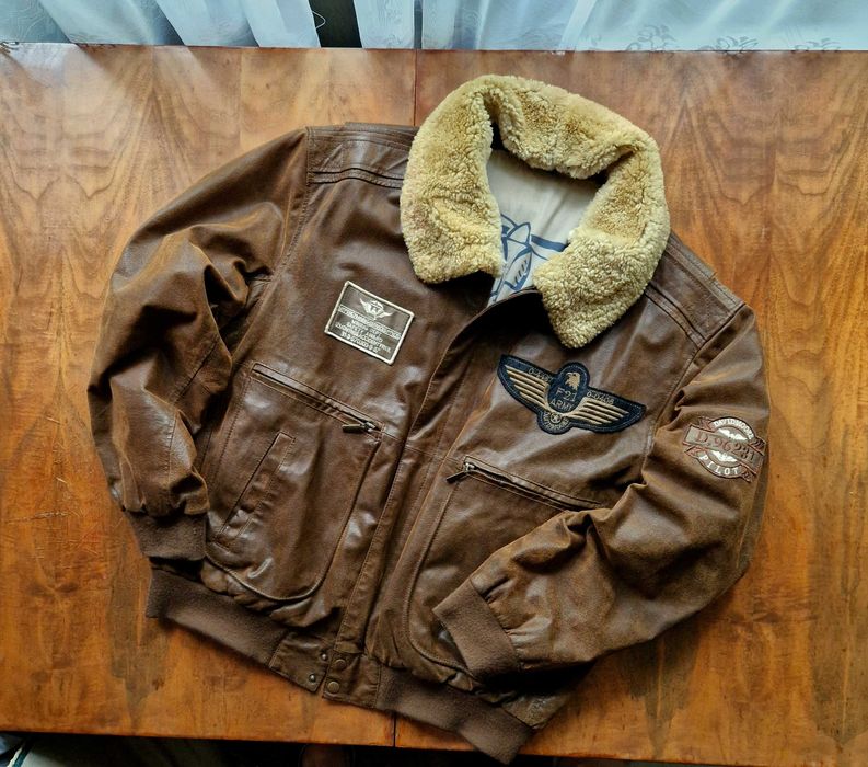 Куртка Топ-Ган (Пилот) Кожа ! разм. L