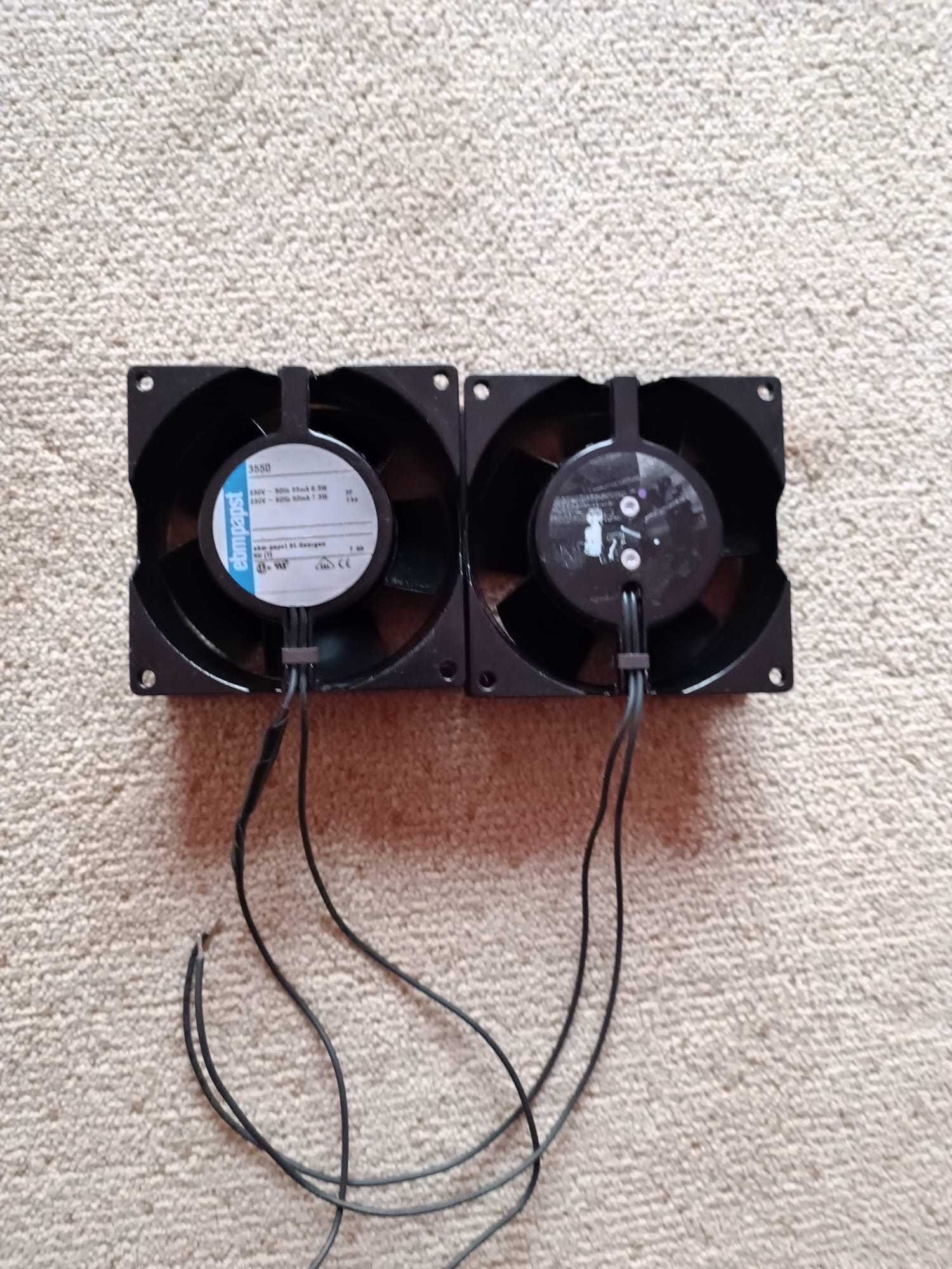 2 Ventiladores Axiais - ebmpapst 3550