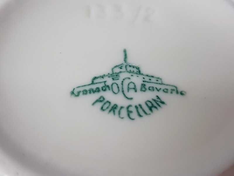 Bomboniera porcelanowa Vintage Kronach Oechsler & Andechser lata 50-te