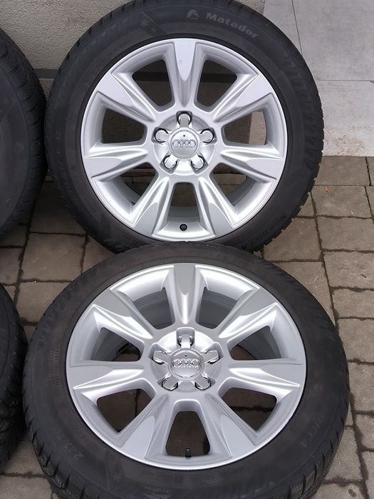 Диски оригінал Audi r17 5x112 з резиною