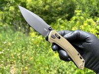 Складний ніж Zero Tolerance 0203 DuraLock Olive G-10 Black PVD CPM M4