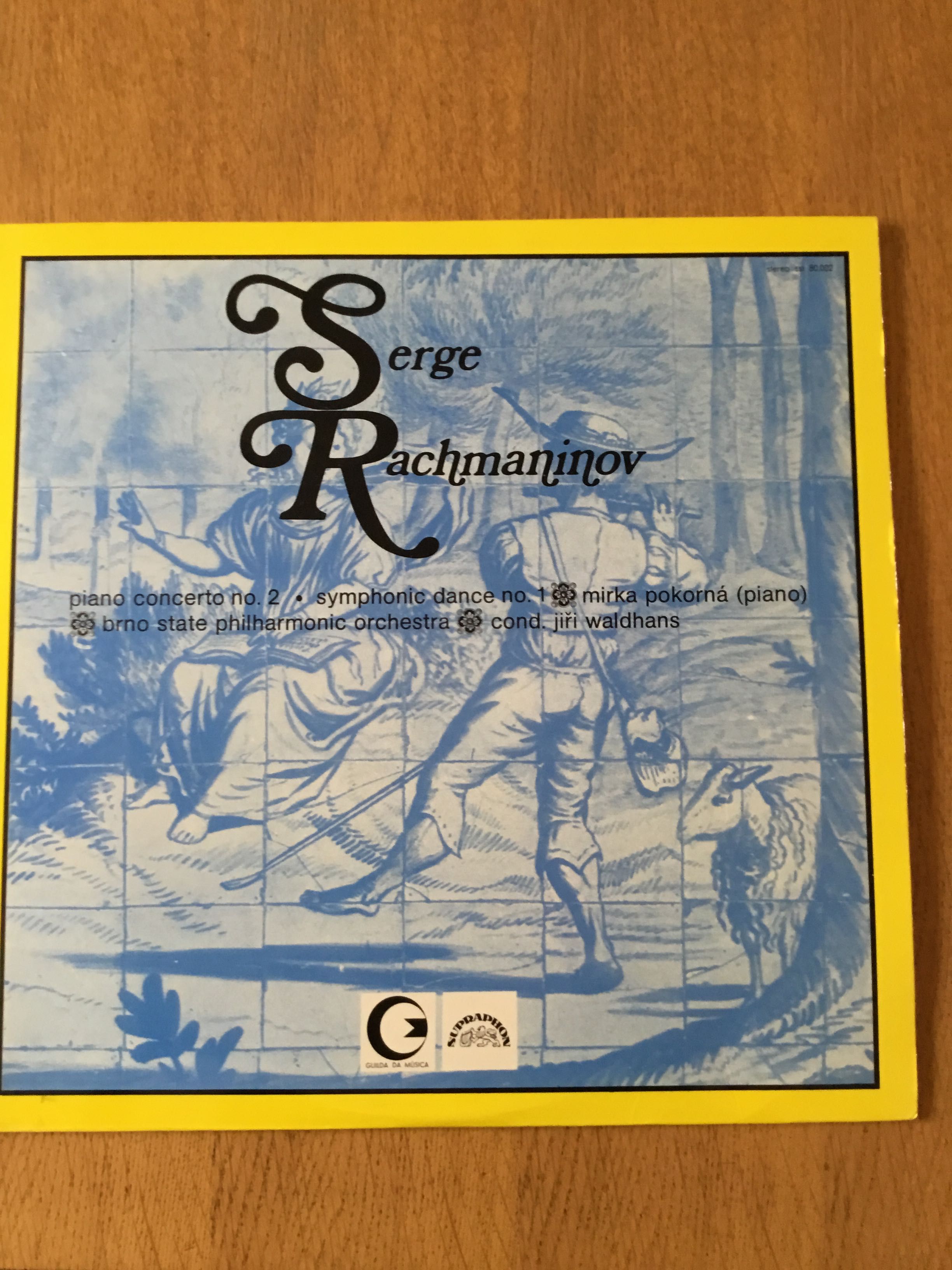 Schubert, Rachmaninov, Bloch e mais 6 LP vinil usados