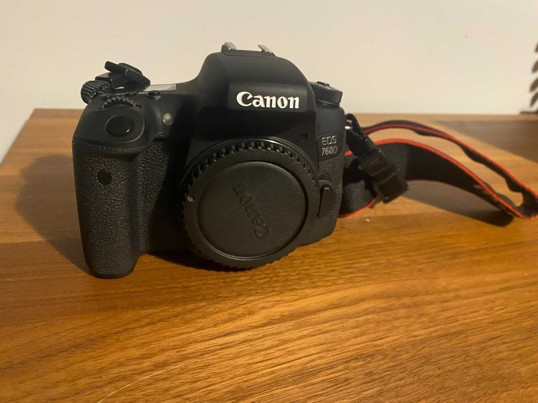 Canon 760d + Objectiva EFS 18-200mm + Acessórios