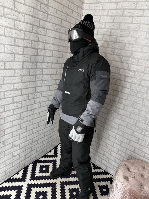 Горнолижний стильний анорак м/л/хл/2хл/3хл