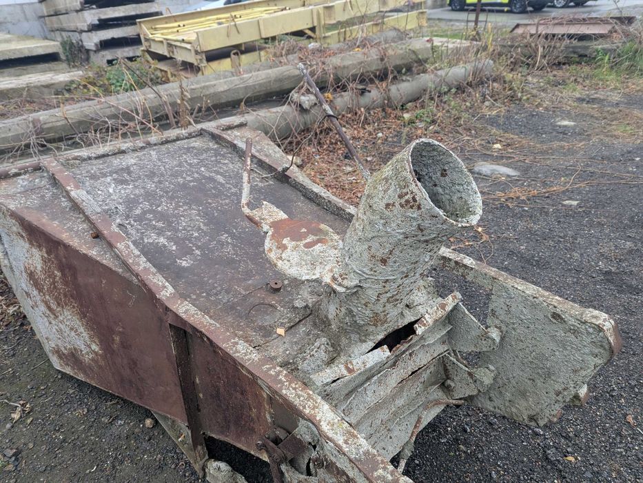 Бадья бункер туфелька для бетону