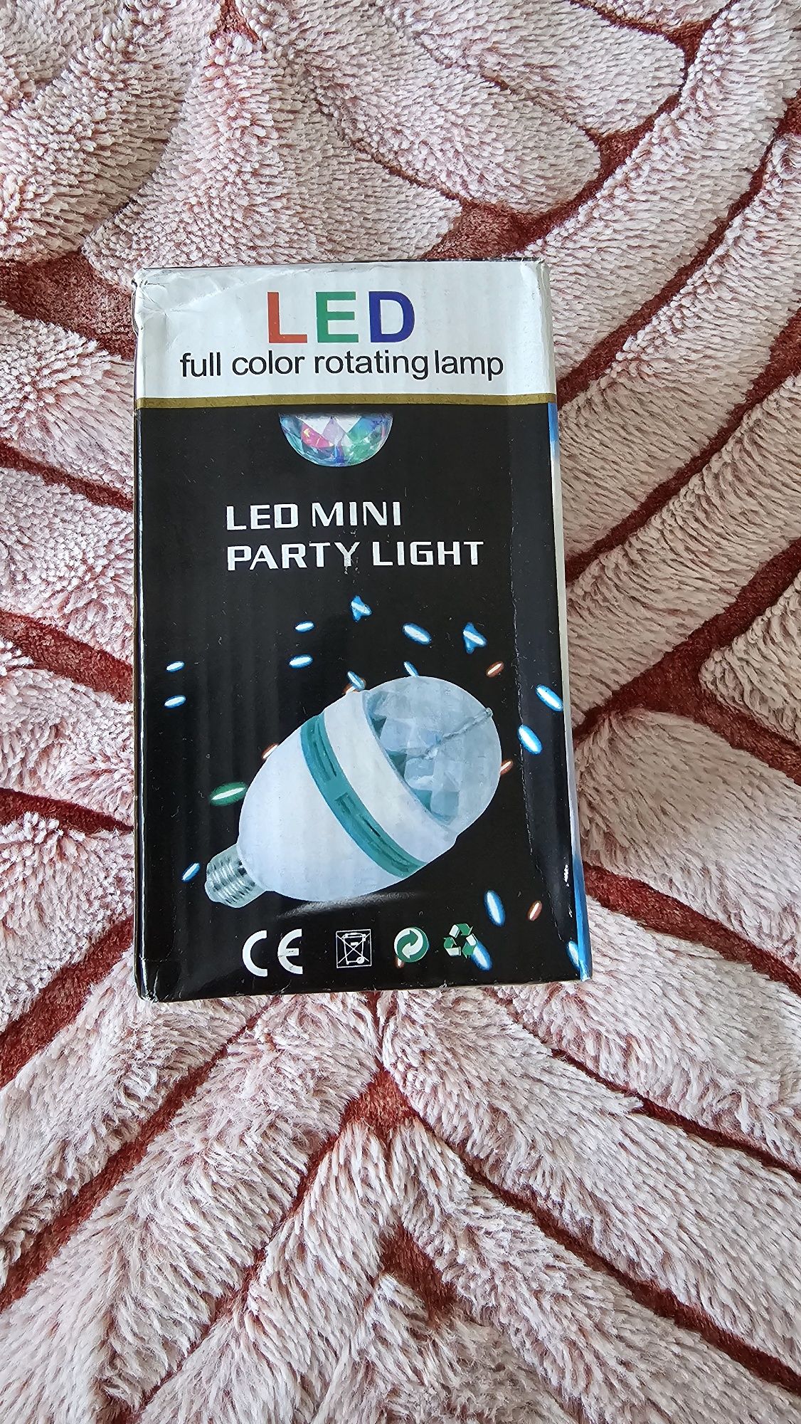 Lampada Rgb rotativa