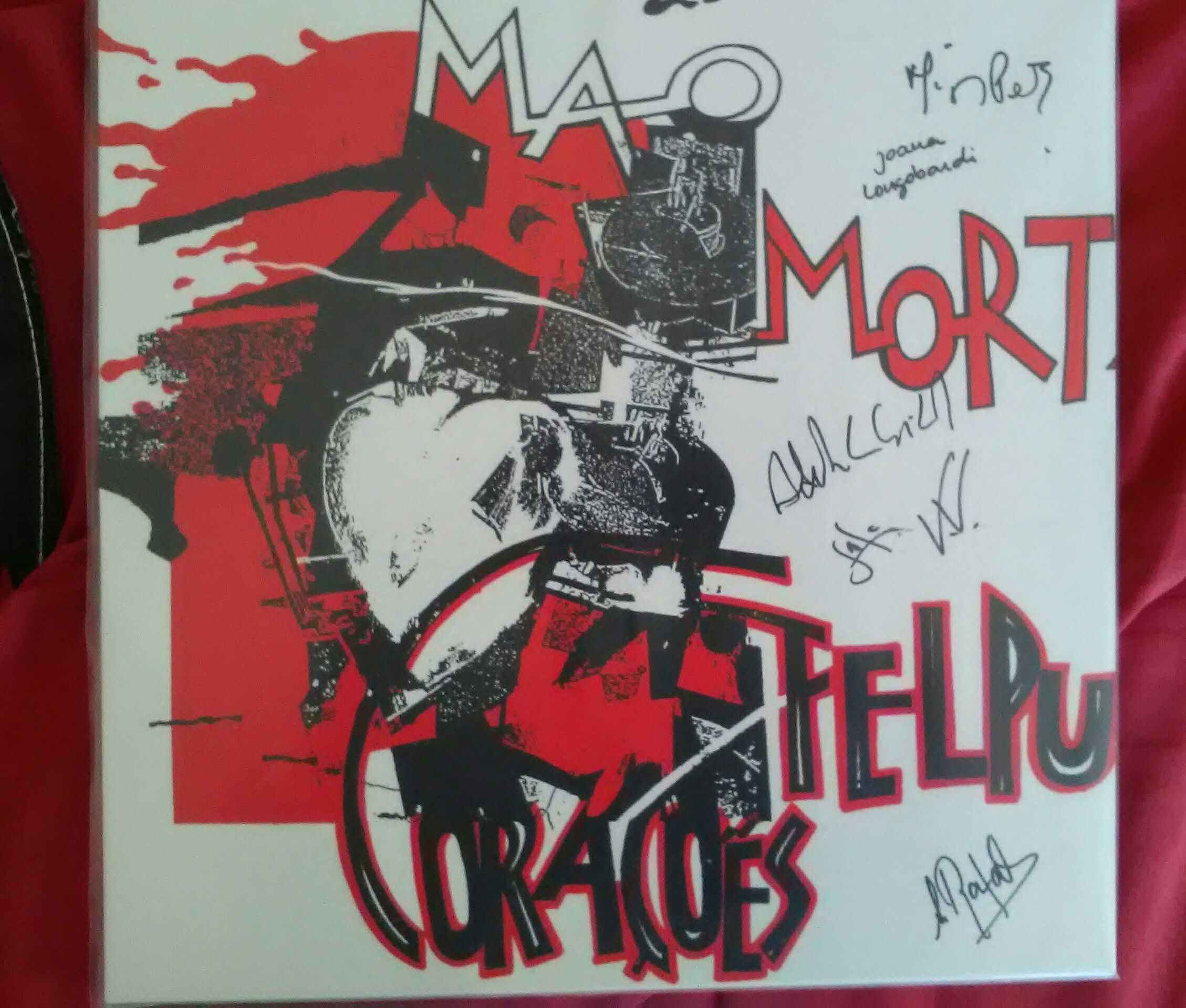 Vinil Mão Morta - autografado