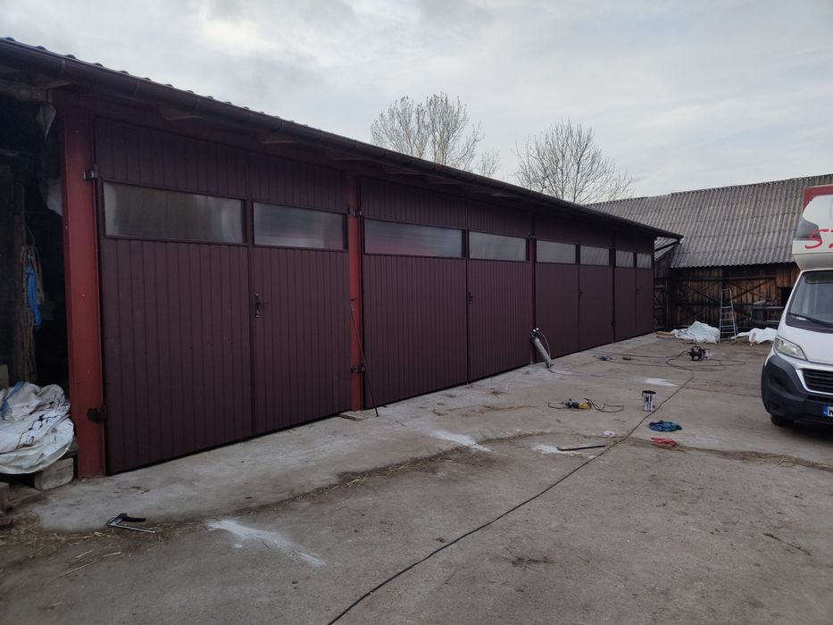 Bramy garażowe drzwi garażowe wierzeje do stodoły obory przesuwne hali