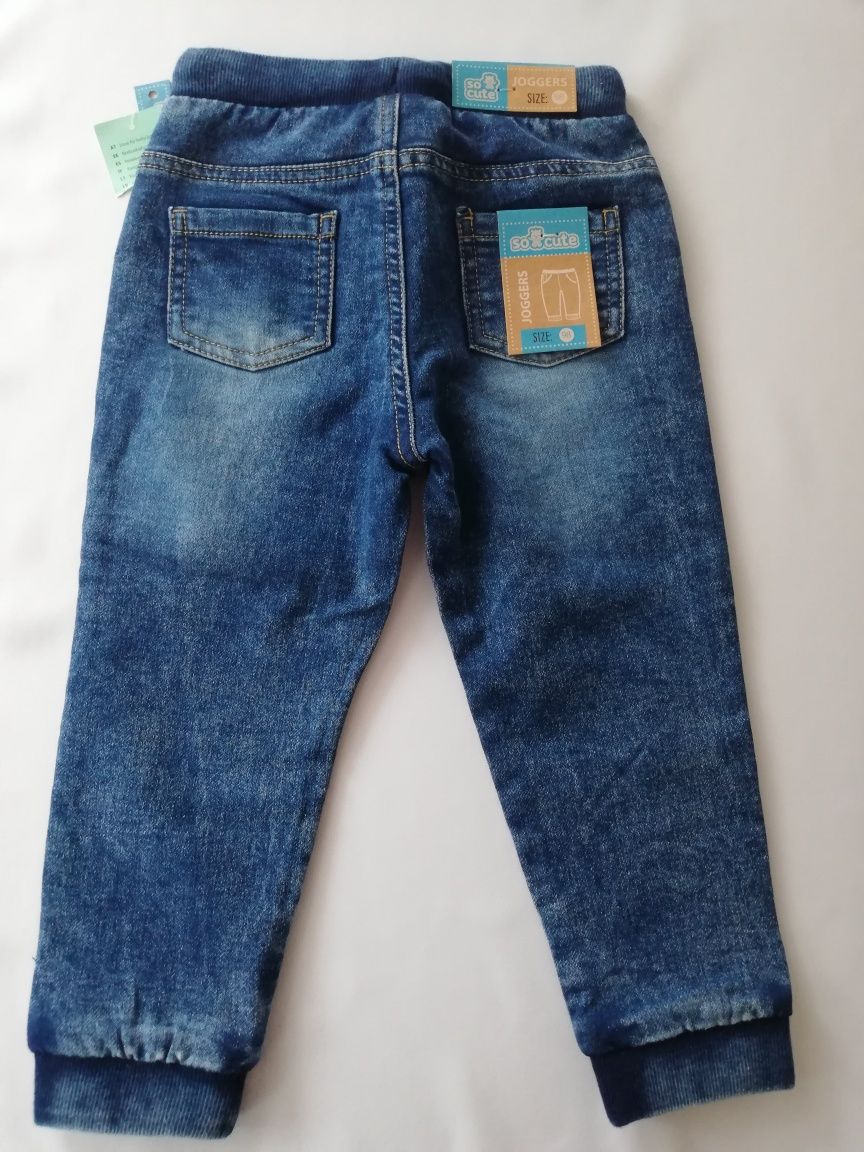 Spodnie jeansowe jeansy nowe z metką rozmiar 98