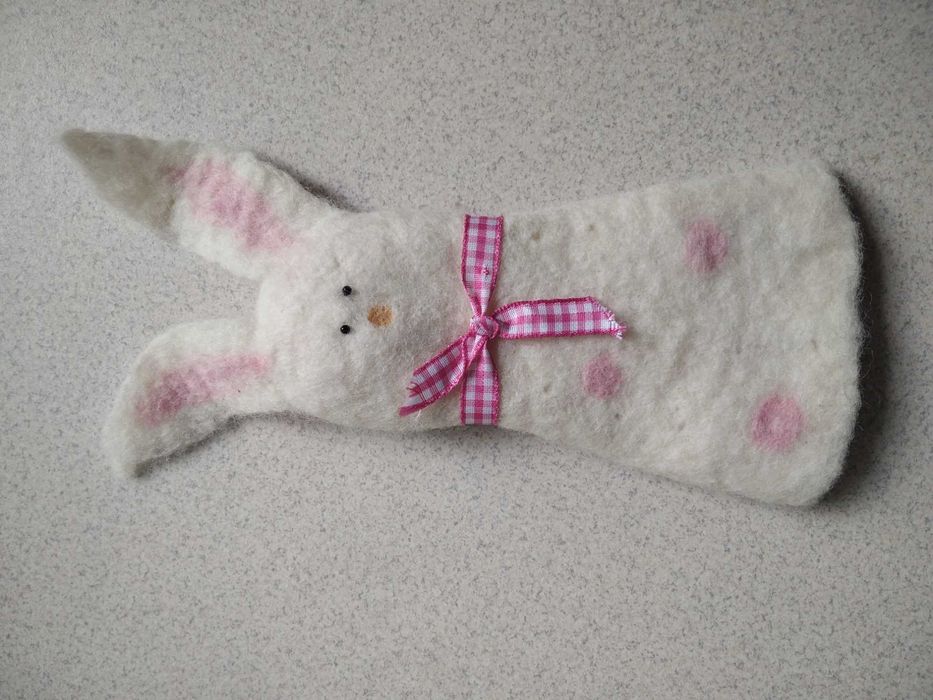 Іграшка з вовни .войлачная игрушка