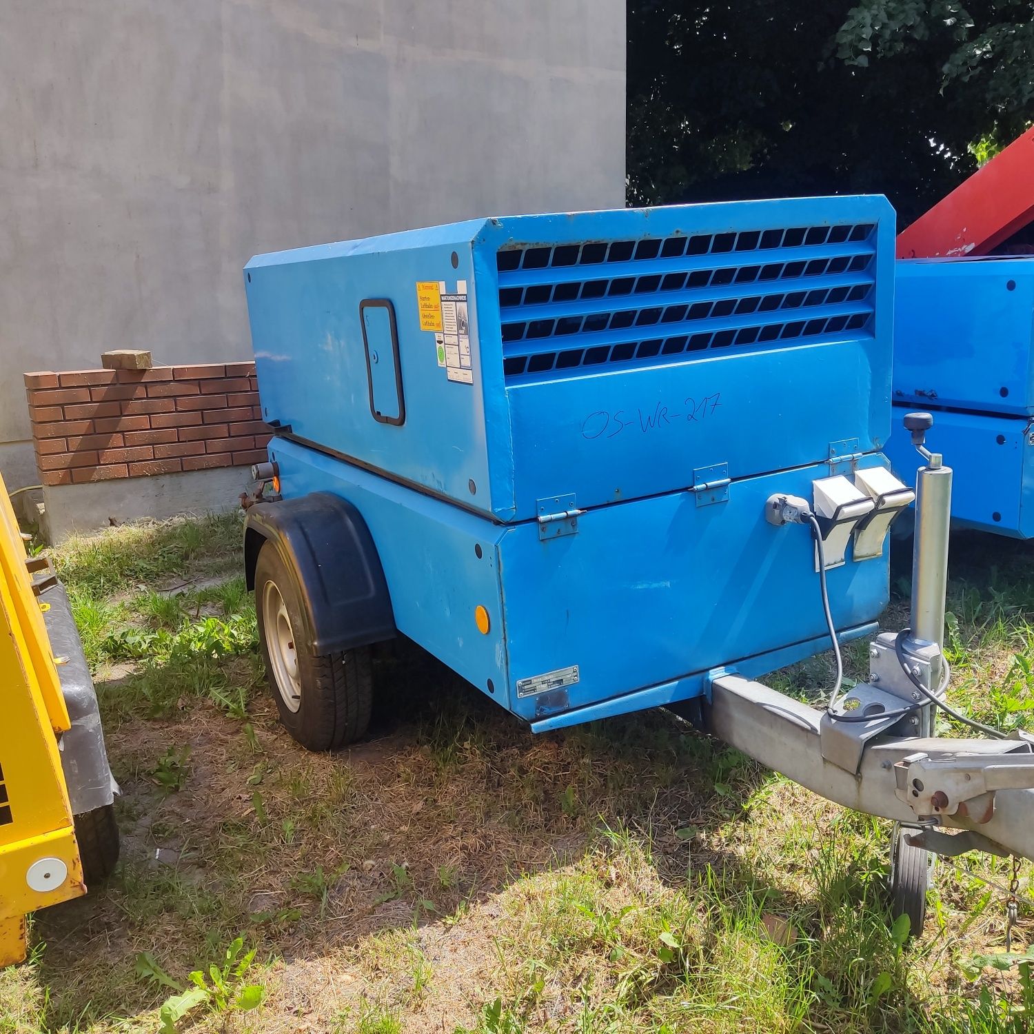 Kompresor sprężarka Irmair 5,5 Deutz 10 bar TRANSPORT
