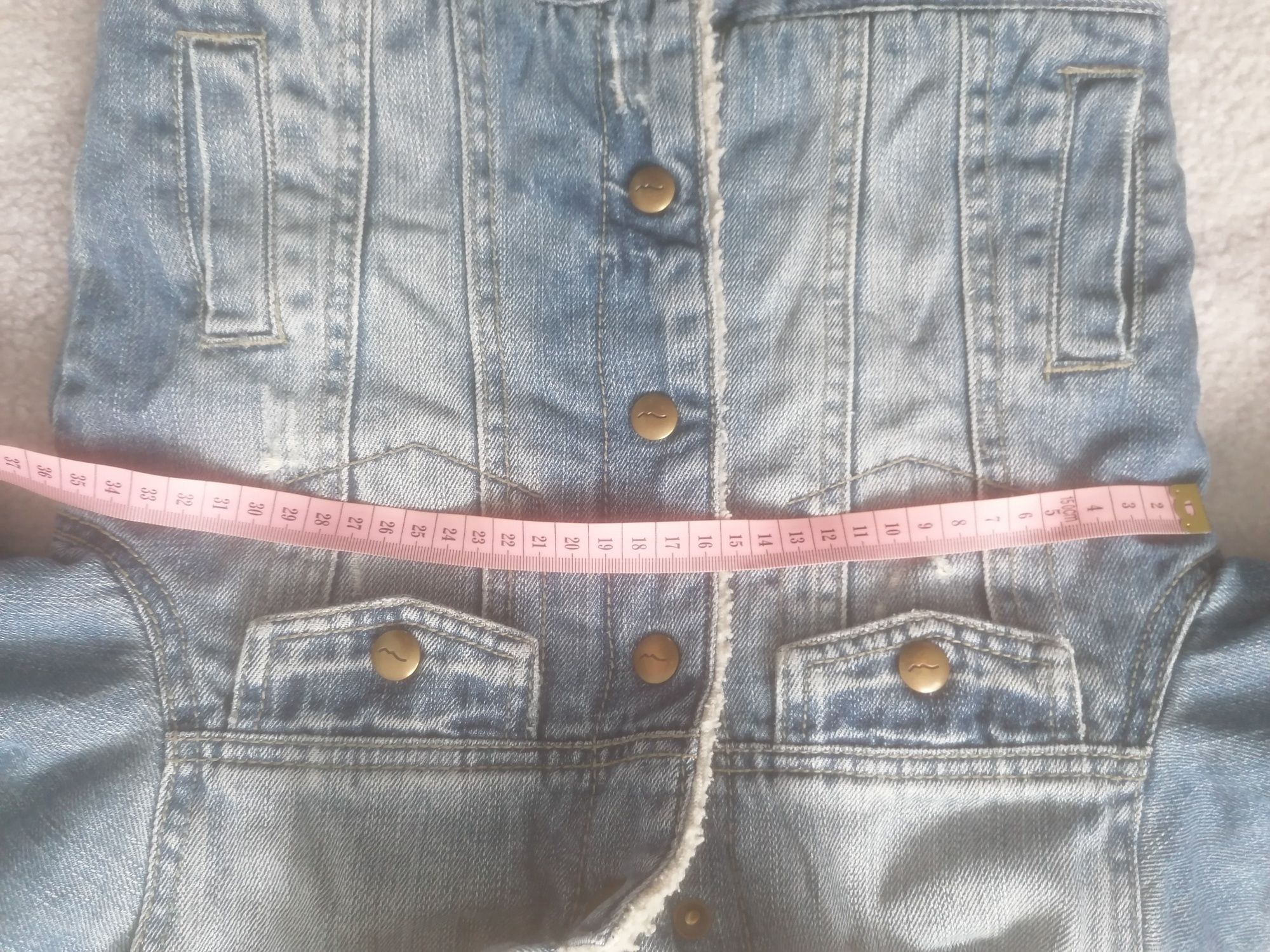 Kurtka jeans Zara roz. 98