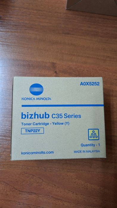 Konica Minolta TNP-22Y (A0X5252) toner żółty