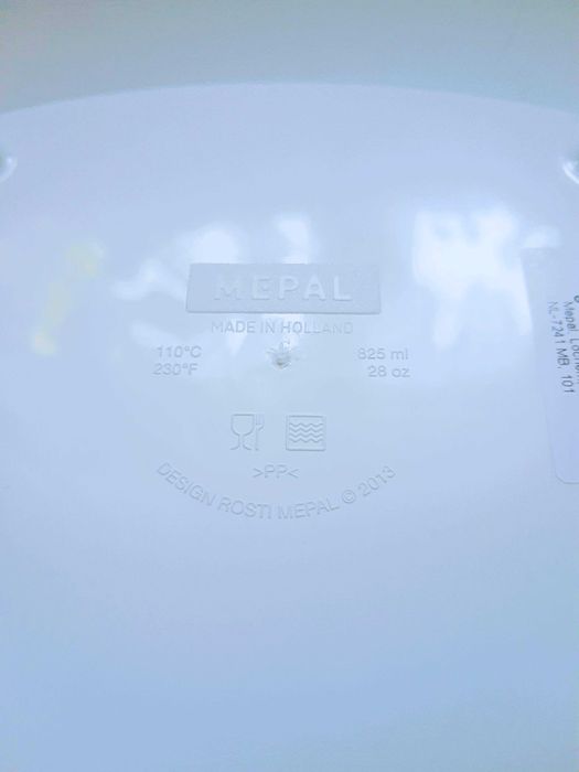 Mepal Lunchbox Ellipse Duo biały duży z pojemnikiem na sztućce