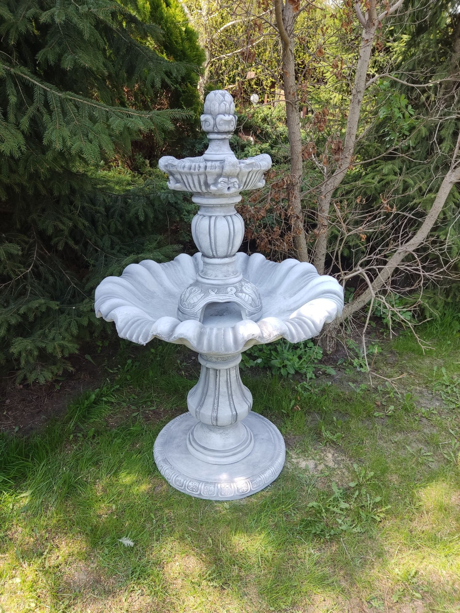Ogrodowa fontanna 200cm_kolory_producent_promocja