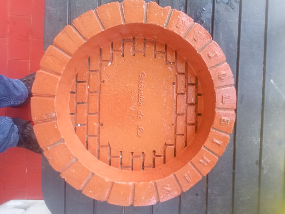 cinzeiro antigo com publicidade