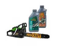 Бензопила Procraft GS450 (шина+ланцюг+ мастила) Таращанський м-в БЦ